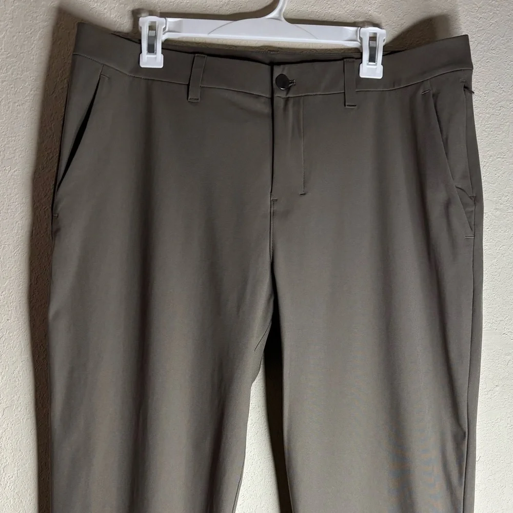 Lululemon ABC Classic-Fit Trouser Warpstreme Grey Sage size 36 M5AO5S