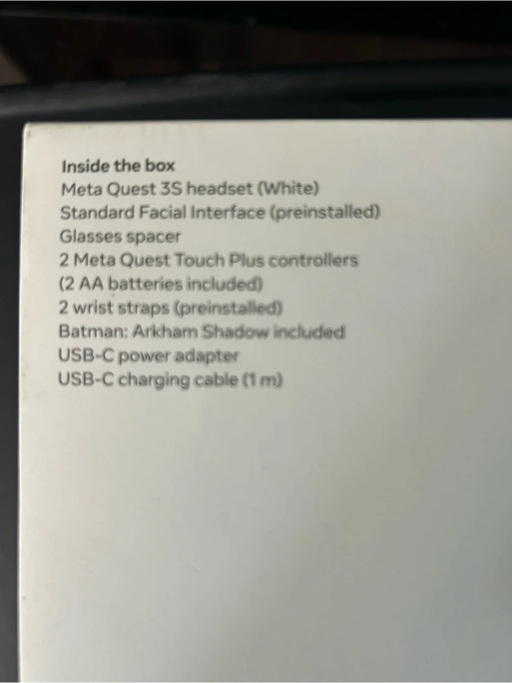N/A quest 3s