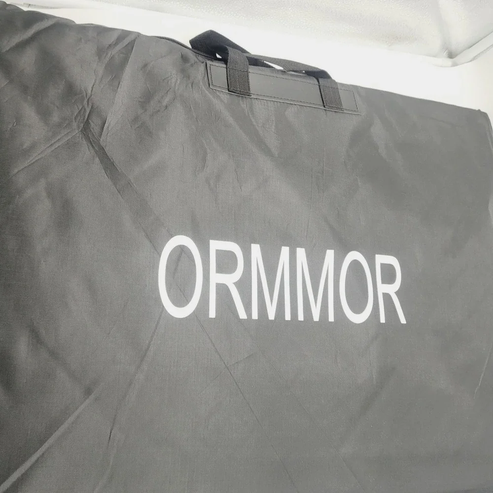 Ormmor Dog Car Seat Cover Hard Bottom Extender‎ Waterproof SUV Truck Black
