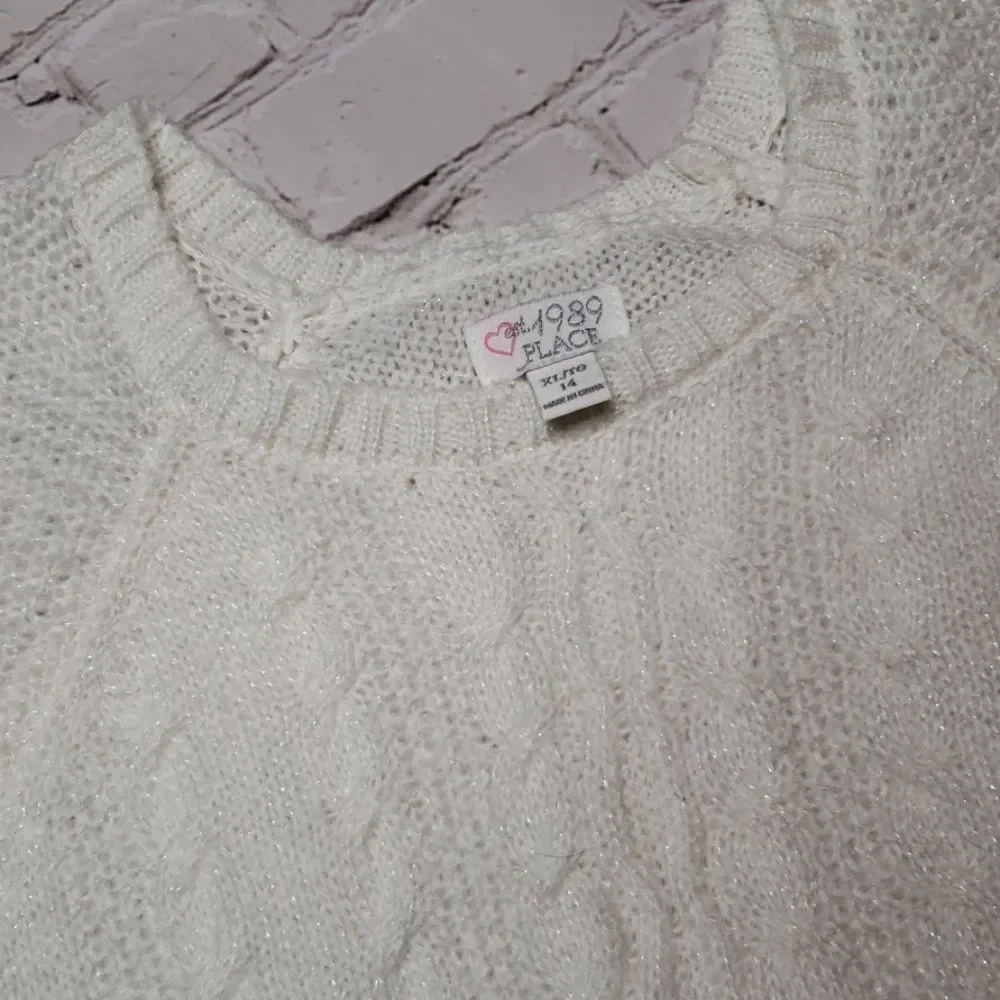 The Children's Place White Sweater