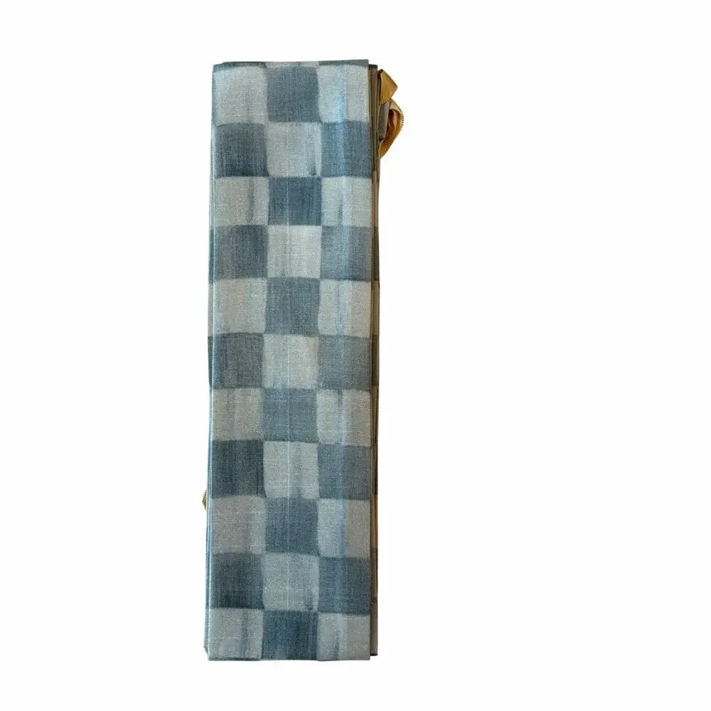 NEW Mackenzie-Childs Sterling Check Cord Cover