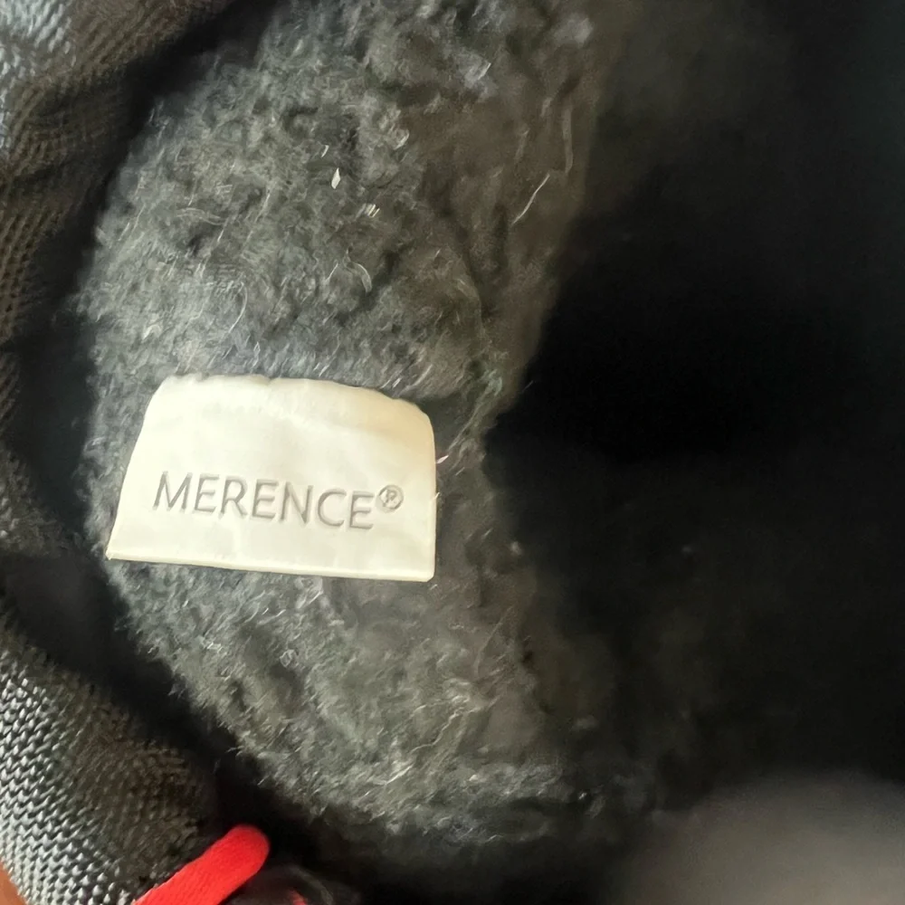 Merence Kids Snow Boots Size 12 Black Red Winter Boots