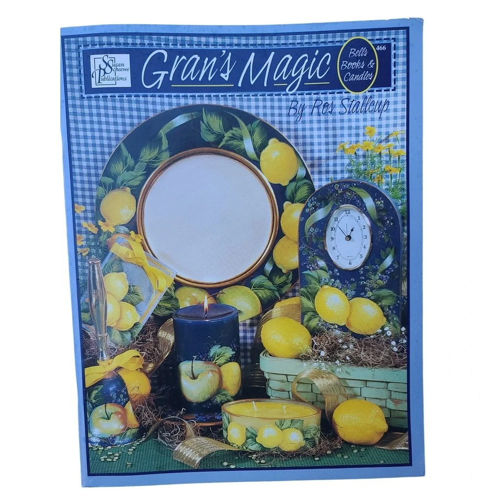 Ros Stallcup Decorative Painting Books Set of 3 Grans Cottage Gallery Magic
