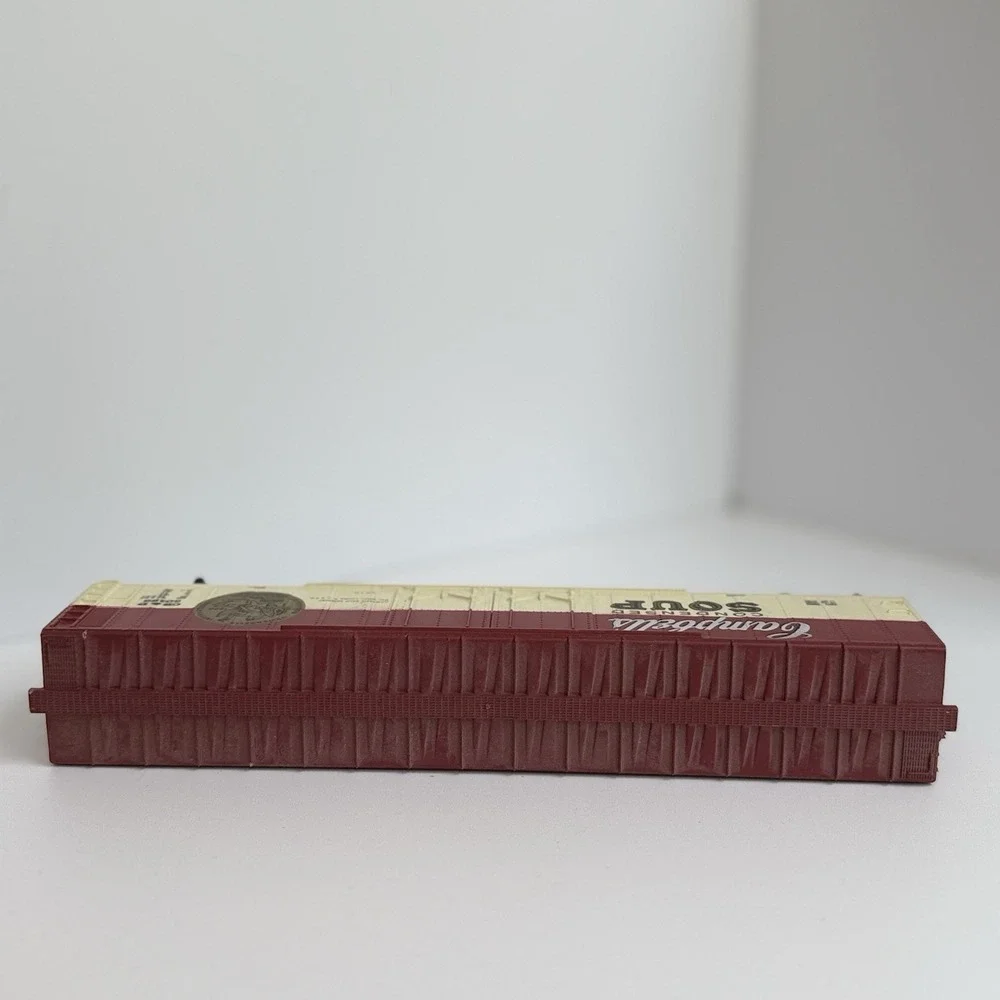 VTG Tyco Ho Scale Campbells Soup double Door Boxcar #50196 train Car 8.5