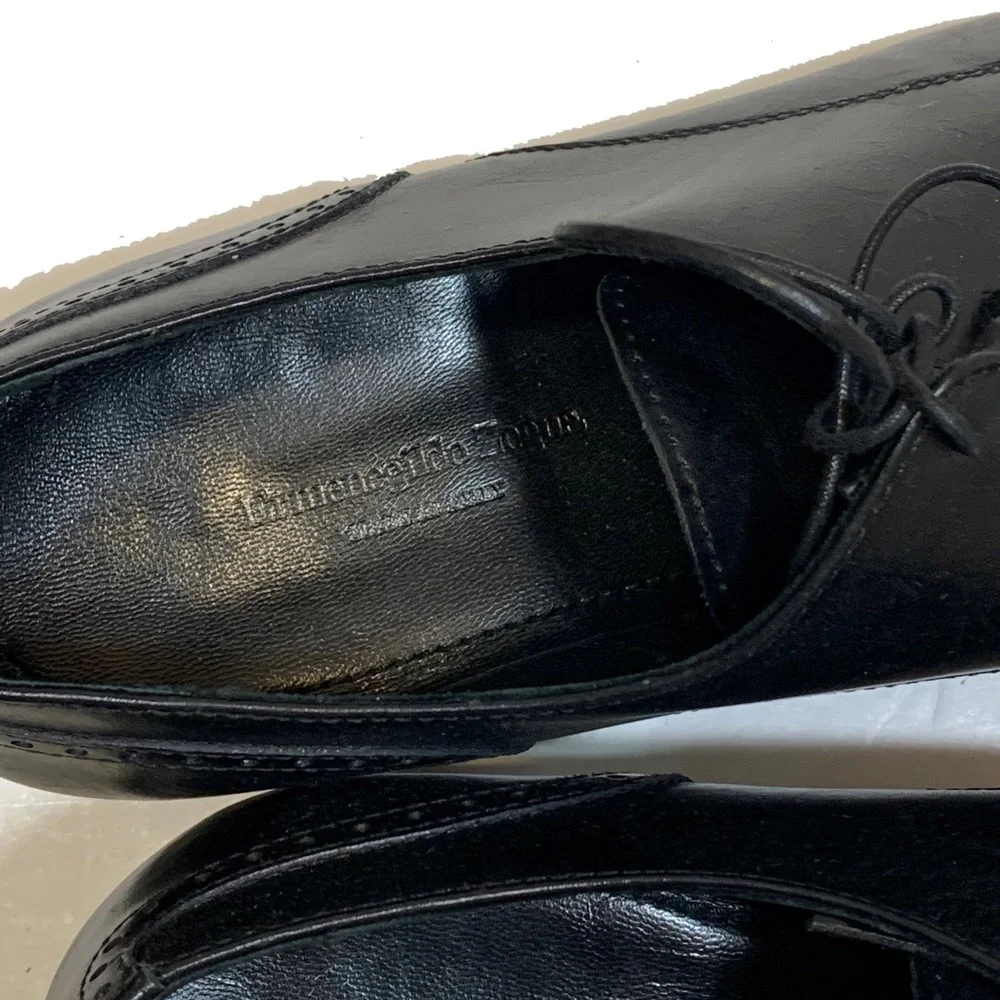 10.5 / Ermenegildo Zegna Leather Oxford shoes