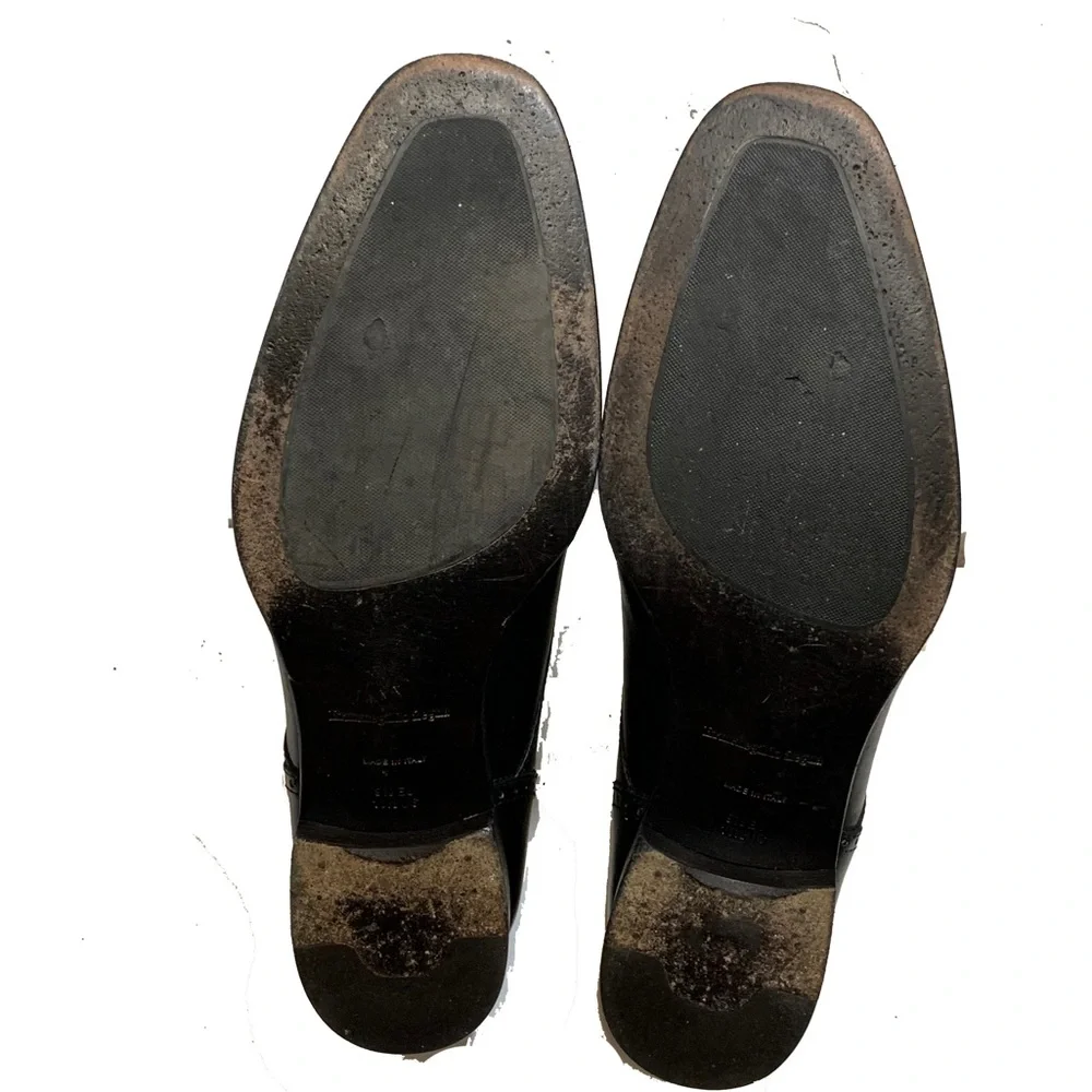 10.5 / Ermenegildo Zegna Leather Oxford shoes