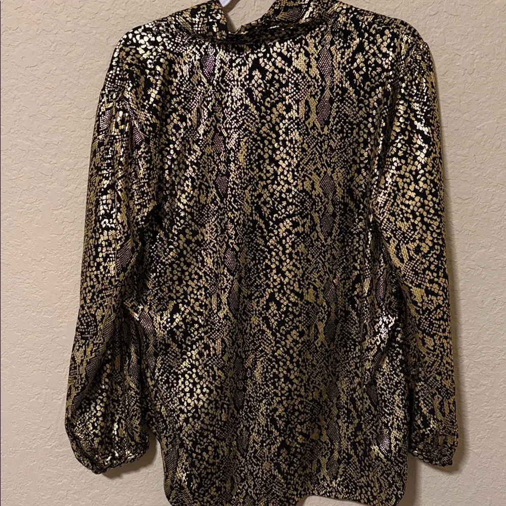 Michael Kors shimmery snake
