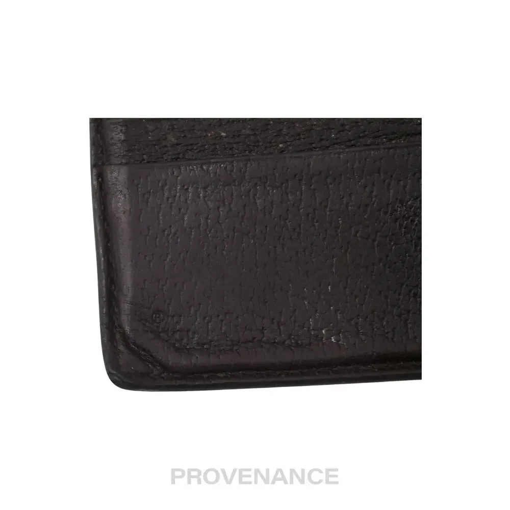 🔴 Gucci GG Marmont Bifold Wallet - Dark Chocolate Leather
