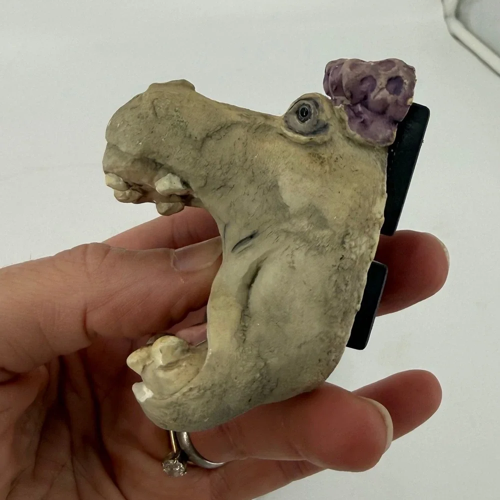 The Unbranded Brand vintage hippopotamus