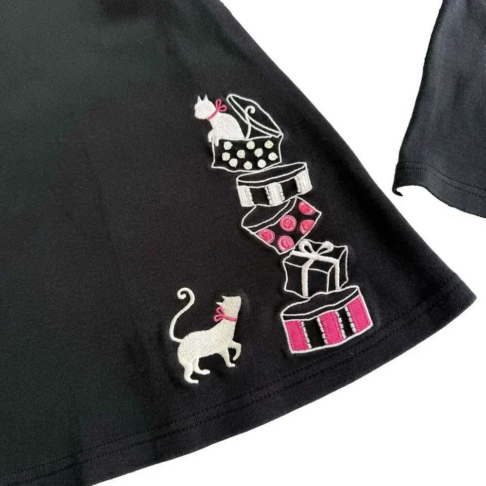 Gymboree very black sequins