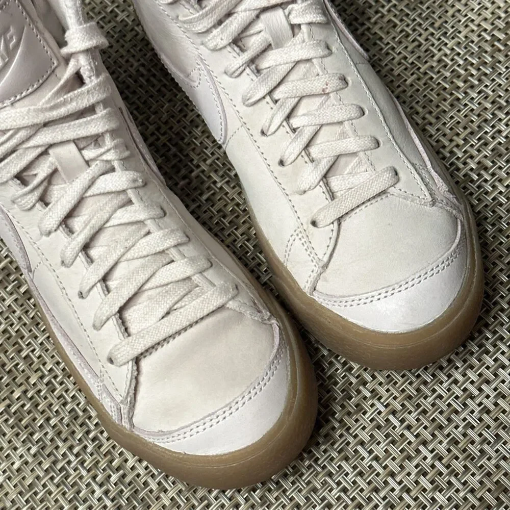 Nike Women's Blazer Mid Premium Pearl Pink Gum DQ7572-600 Size 6.5