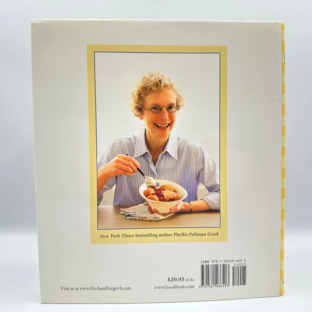 Fix-It Forget-It Big Cookbook Good 2008 Hardcover 1400 Slow Cooker Recipes‎ DJ