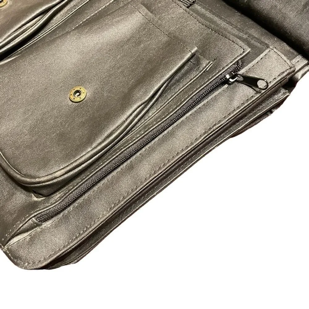 N/A leather look