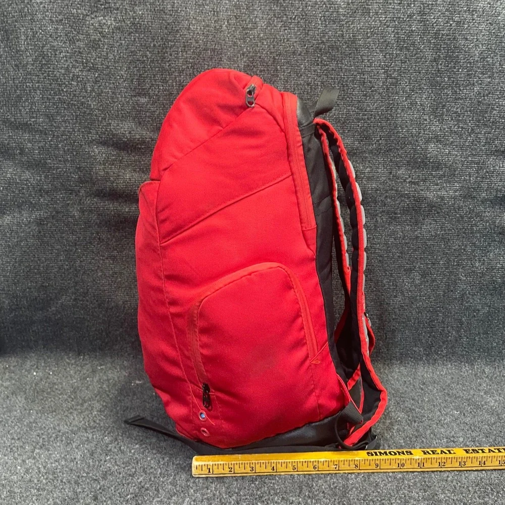 Nike Hoops BA6164-658 Elite Pro Basketball 32L Red/Black Max Air Straps Backpack