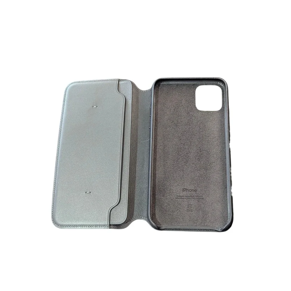 Mm7U Original Apple Leather Folio Case For iPhone 11 Pro Max In Black‎