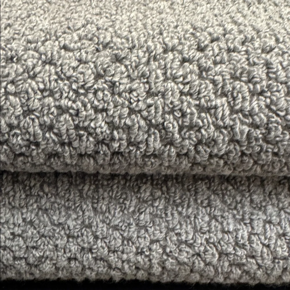 2pc ECOEXISTENCE Eco-Melange Oversized Bath Towel Set - Gray - 30