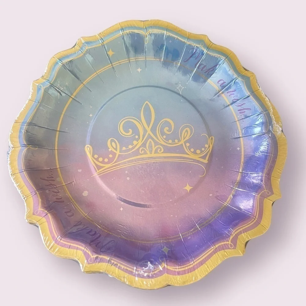 Disney Princess Cinderella Birthday Party Supplies Napkins Paper Plates Set New