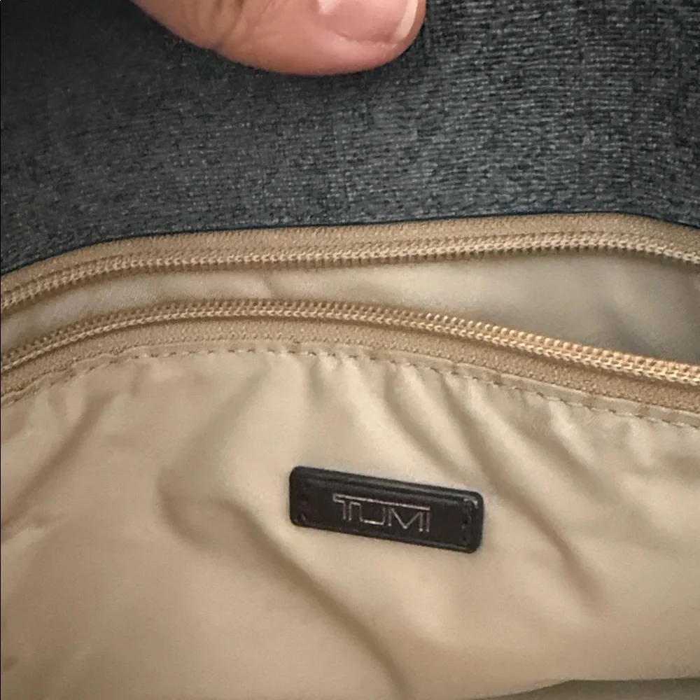 Tumi has stains