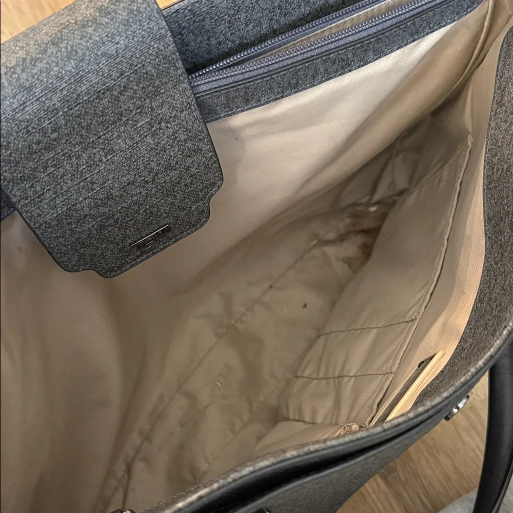 Tumi has stains