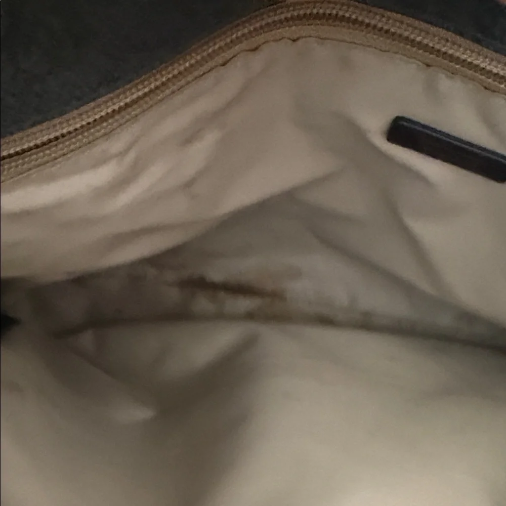 Tumi has stains