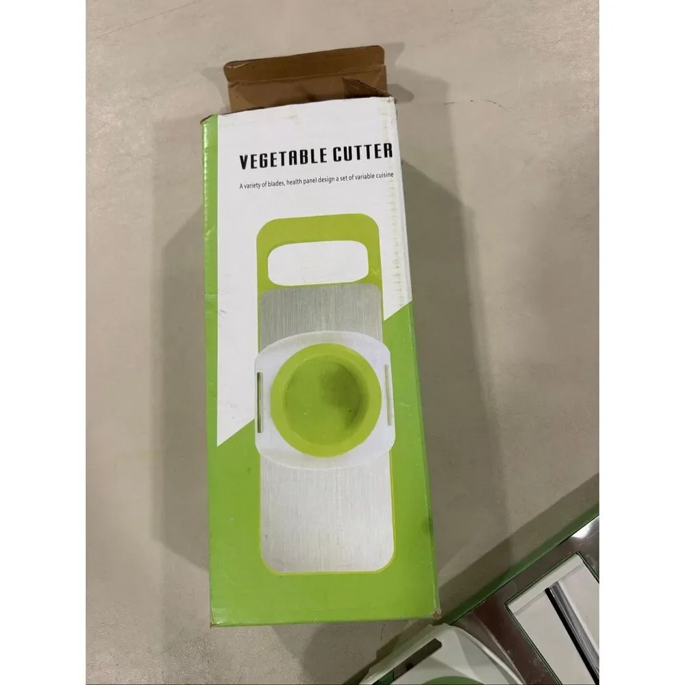 Vegetable Cutter, Mandolin Slicer, 5 Blades