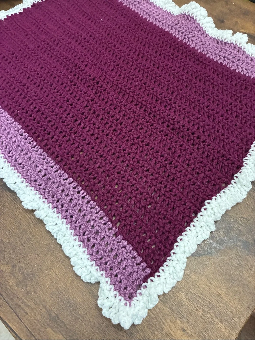 None beautiful crocheted