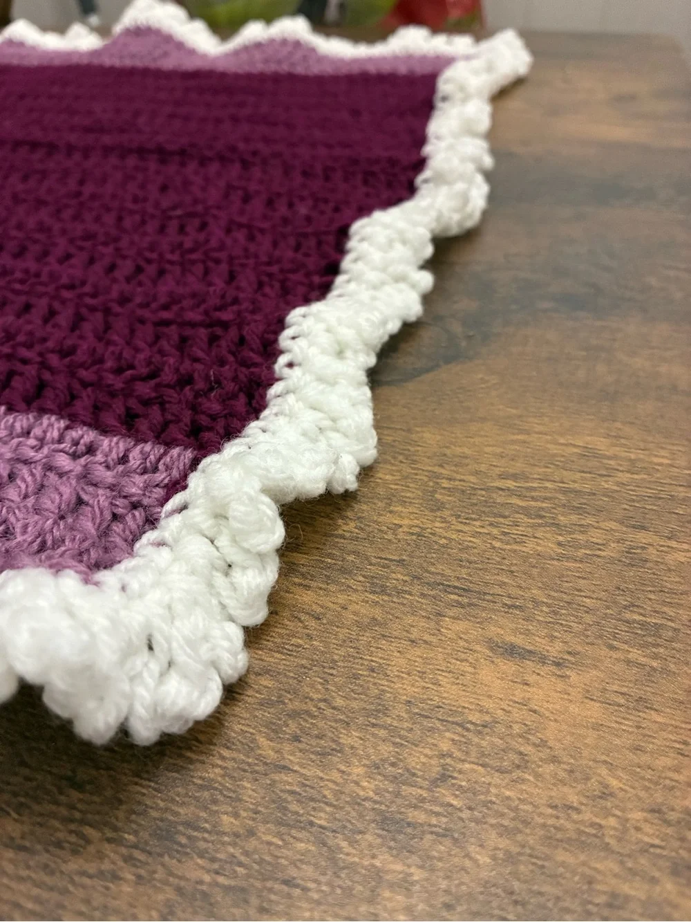 None beautiful crocheted