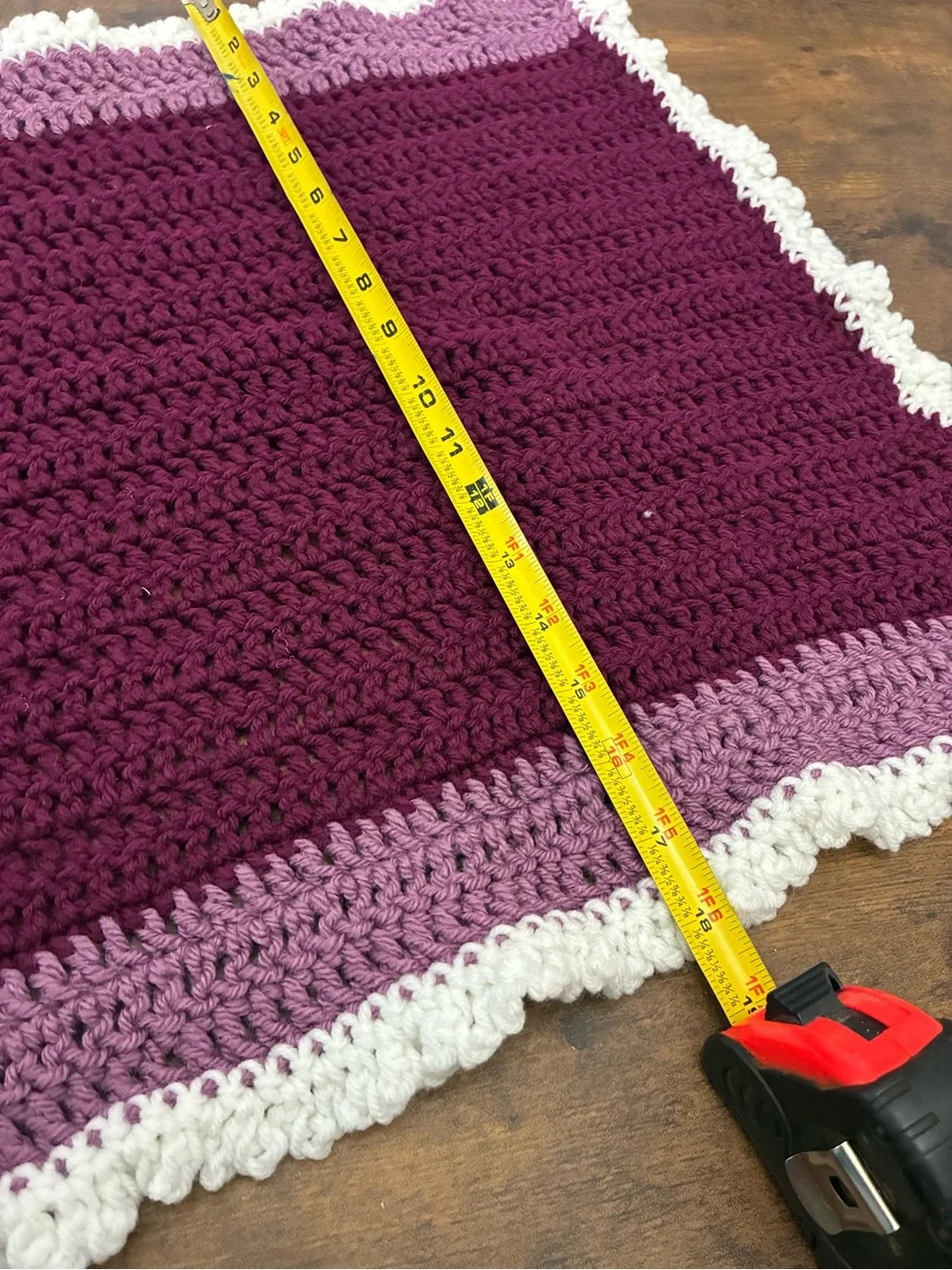 None beautiful crocheted