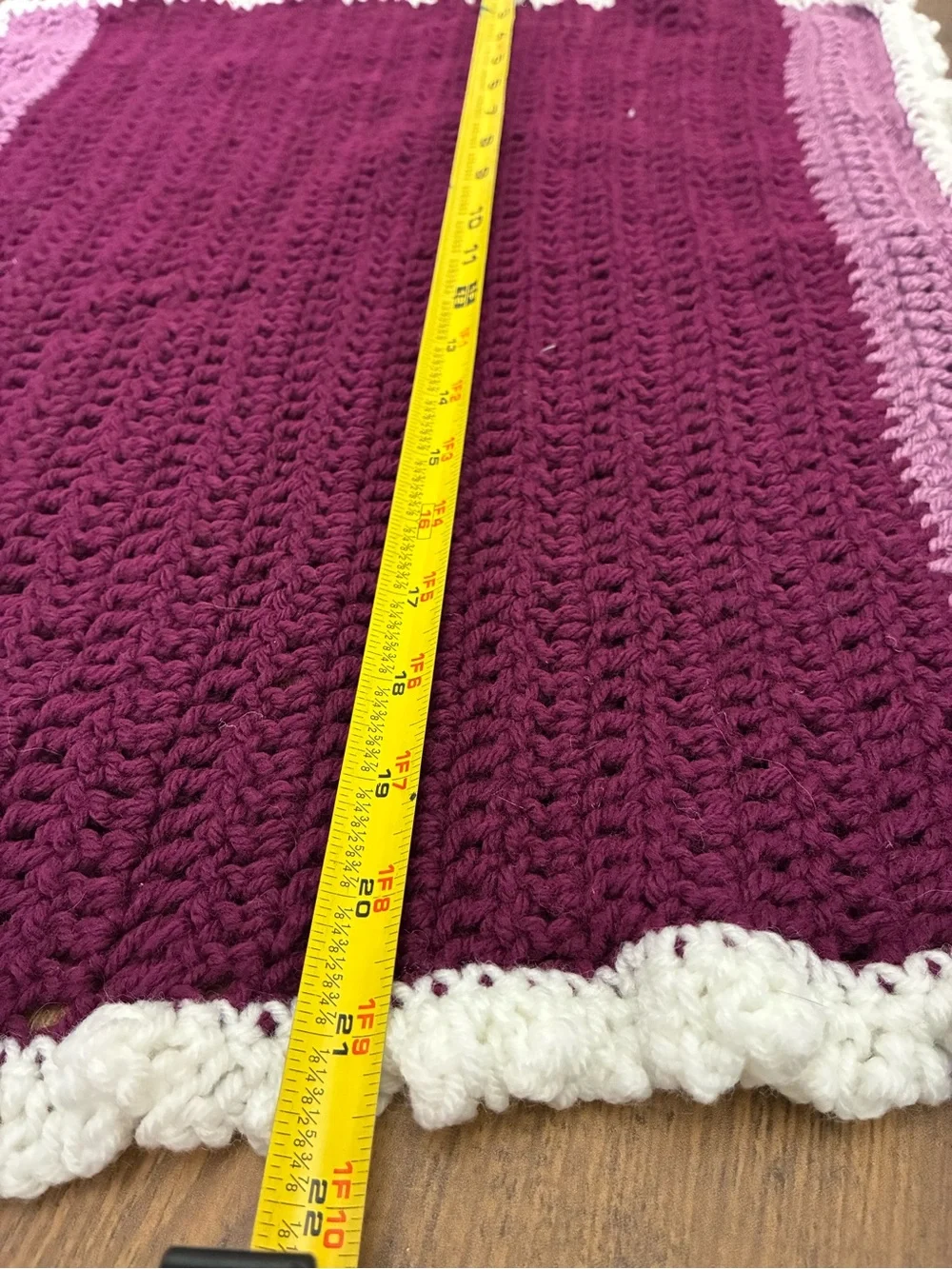 None beautiful crocheted