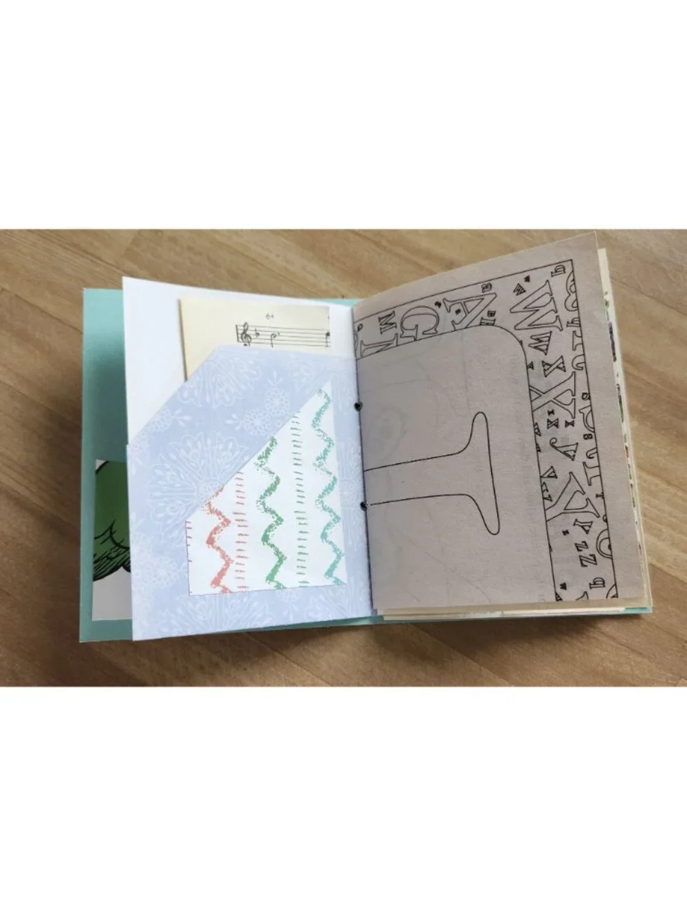 Handmade junk journal