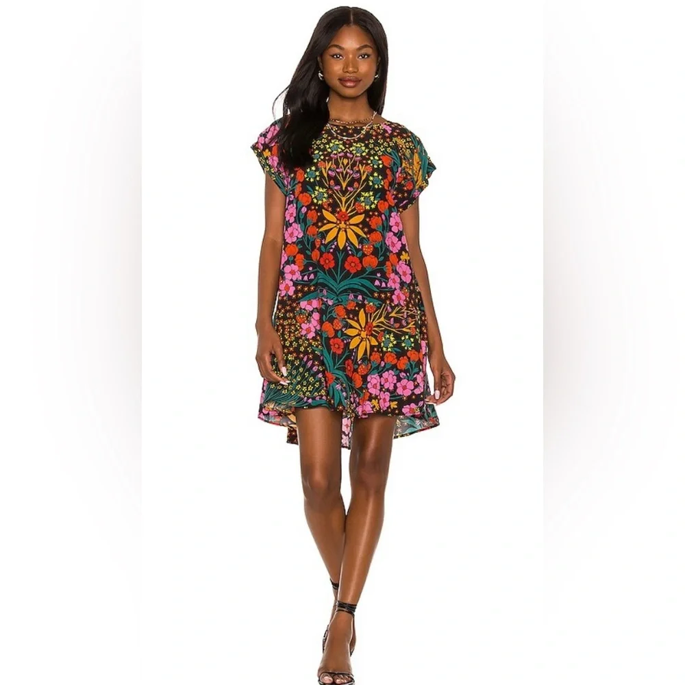 Free People Strawberry Fields Mini Dress