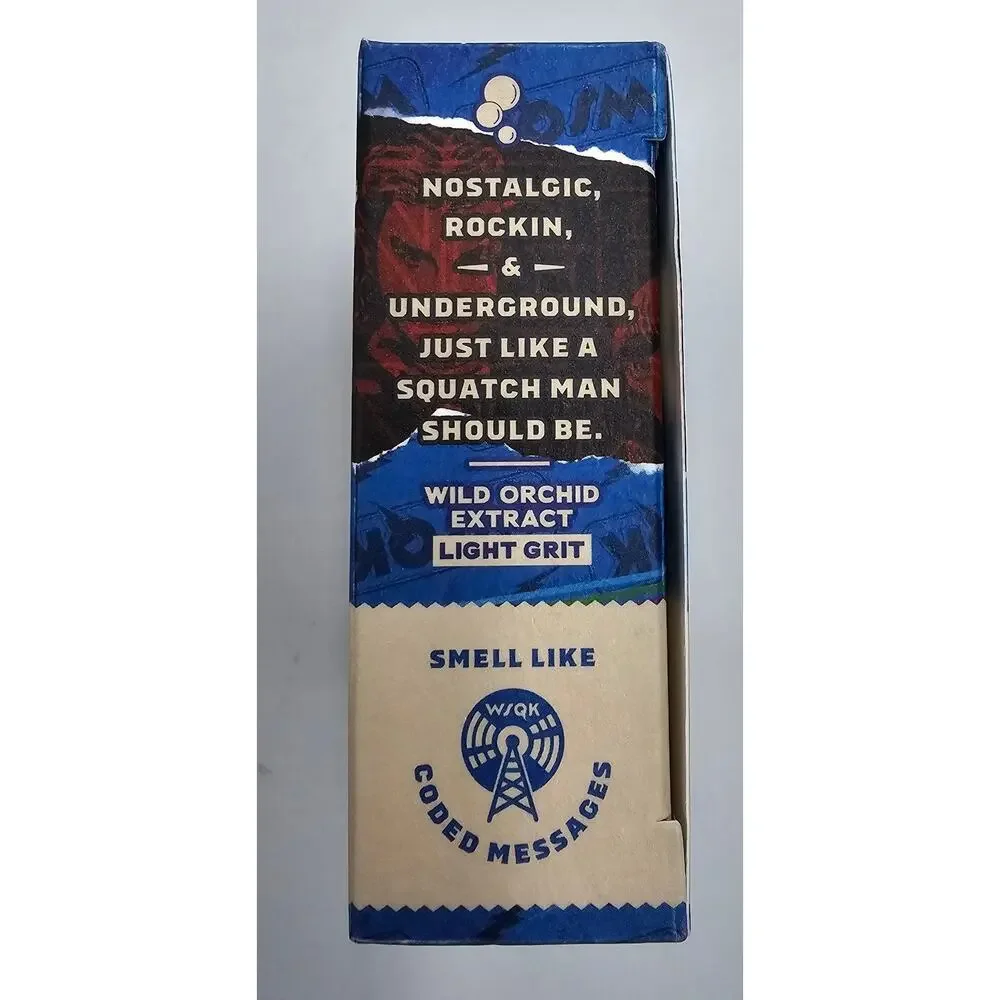 Limited Edition Dr. Squatch Stranger Things Squawk Signal Deodorant & Bar Soap