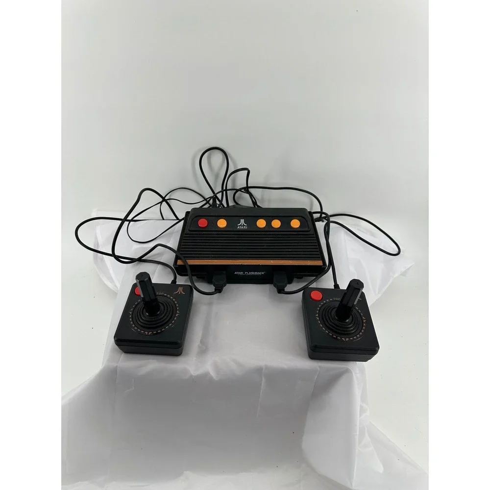 Atari Flashback Classic Game Console with 2 Joysticks and Power Adapter H10608