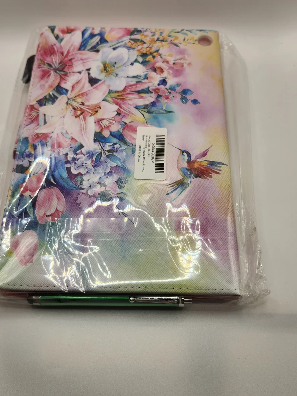 Fintie watercolor hummingbird
