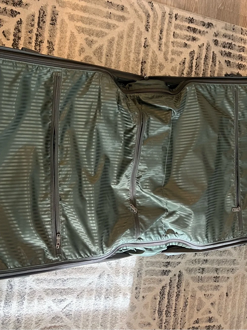 Tumi structured garment