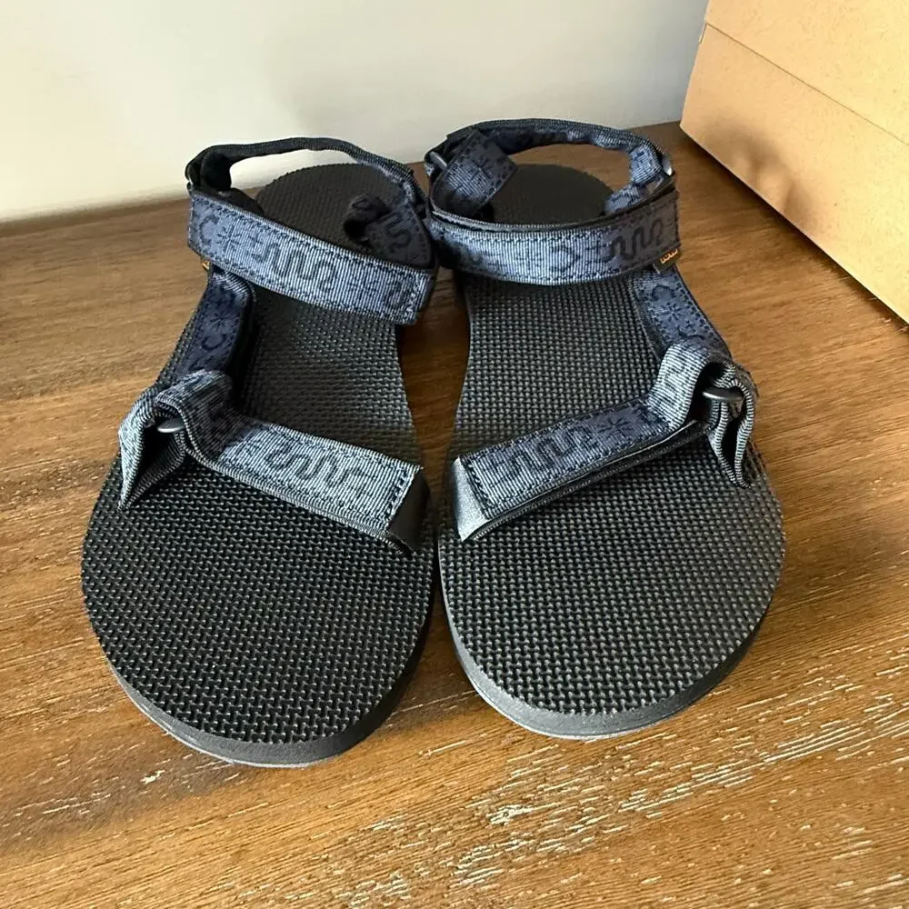 Teva Men’s Original Universal Bandana Total Eclipse Slingback‎ Sandals- Size 13M