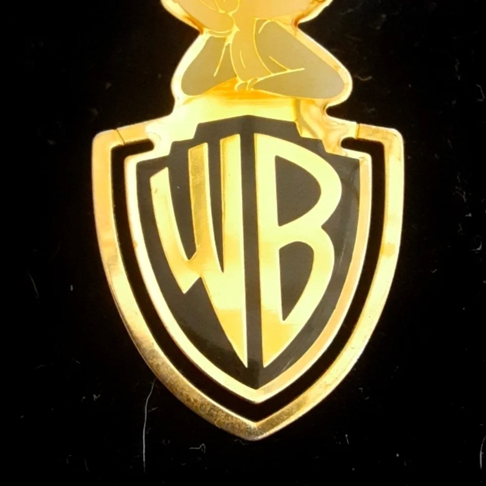 Warner Bros Bugs Bunny Gold Tone Bookmark