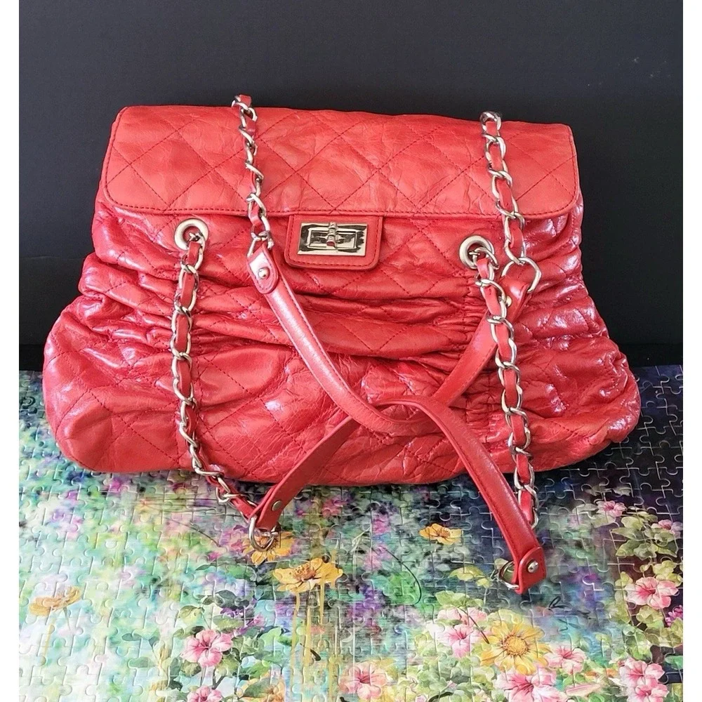 red faux