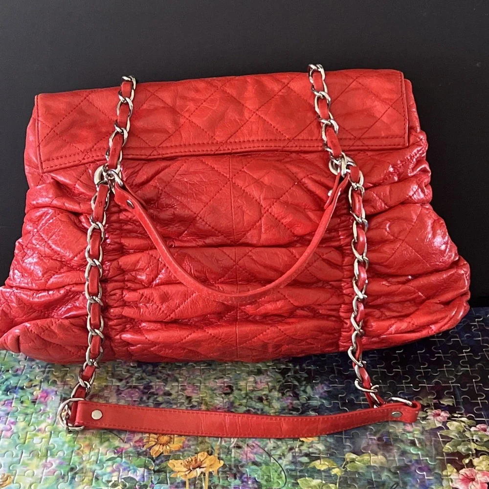 red faux