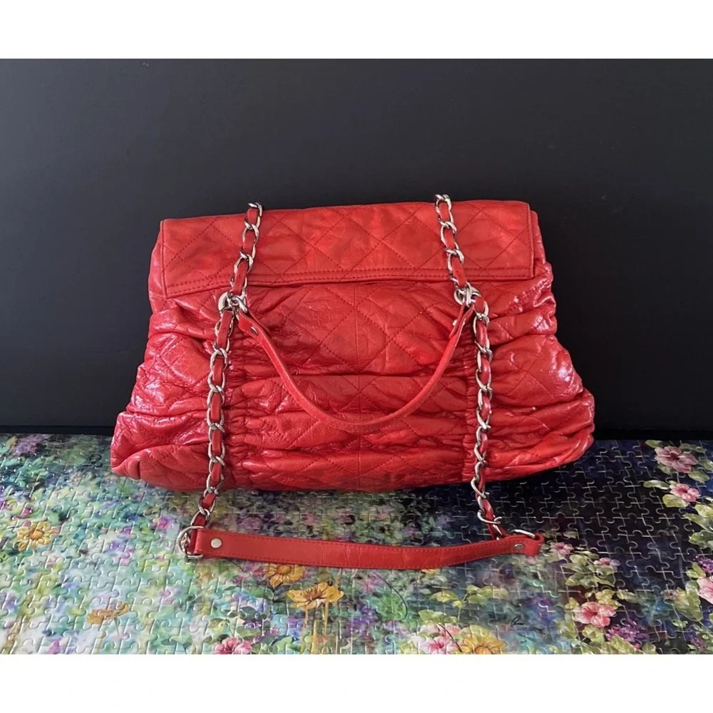 red faux