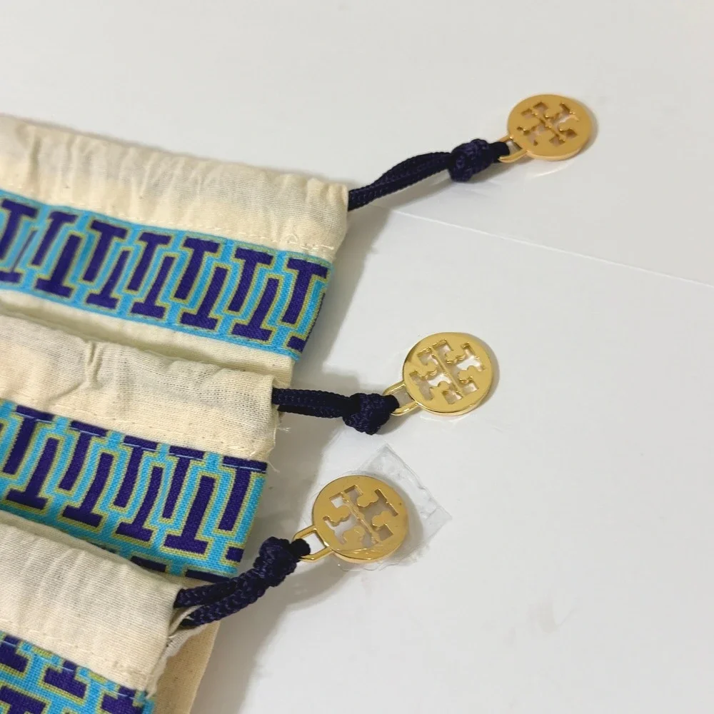 Tory Burch Ivory‎ Cotton Canvas Drawstring Dust Storage Bags 14