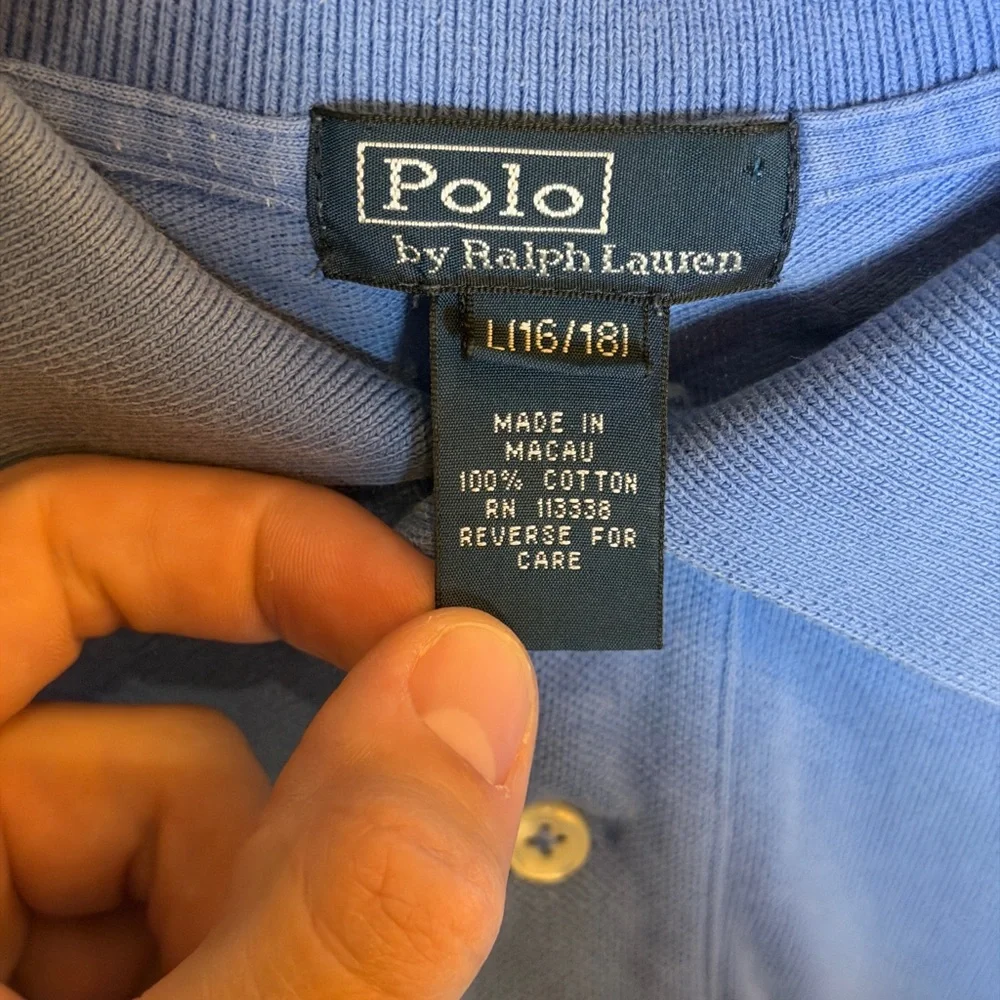 Ralph Lauren‎ Kids Polo in Sky Blue