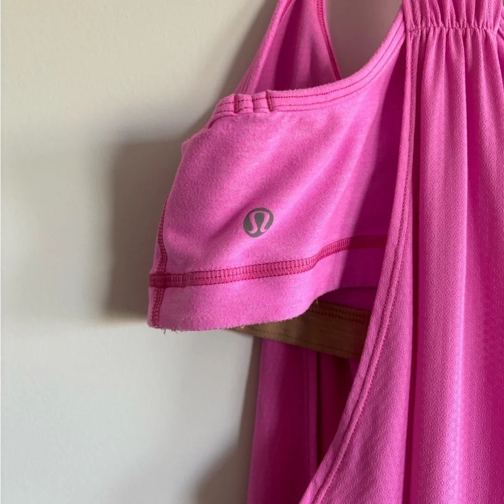 Lululemon pink halter sleeveless top size M‎