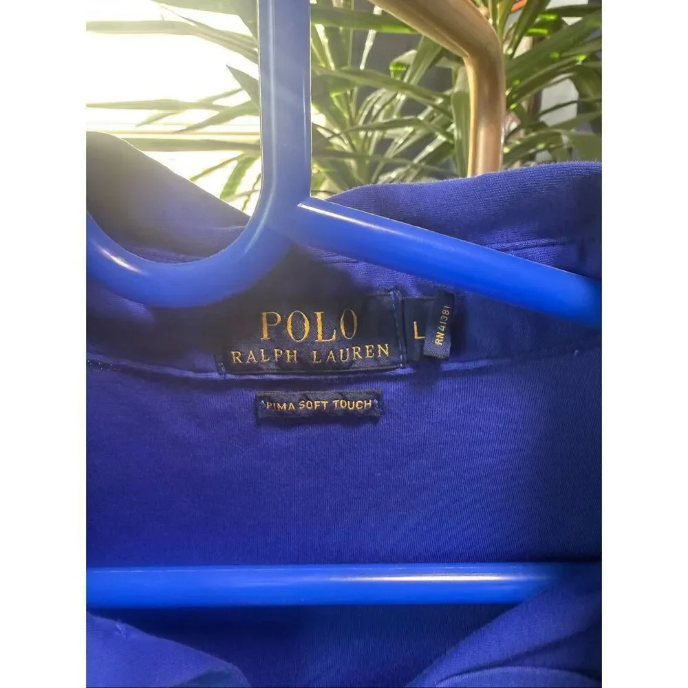 Ralph. Lauren Pima, soft cotton polo.