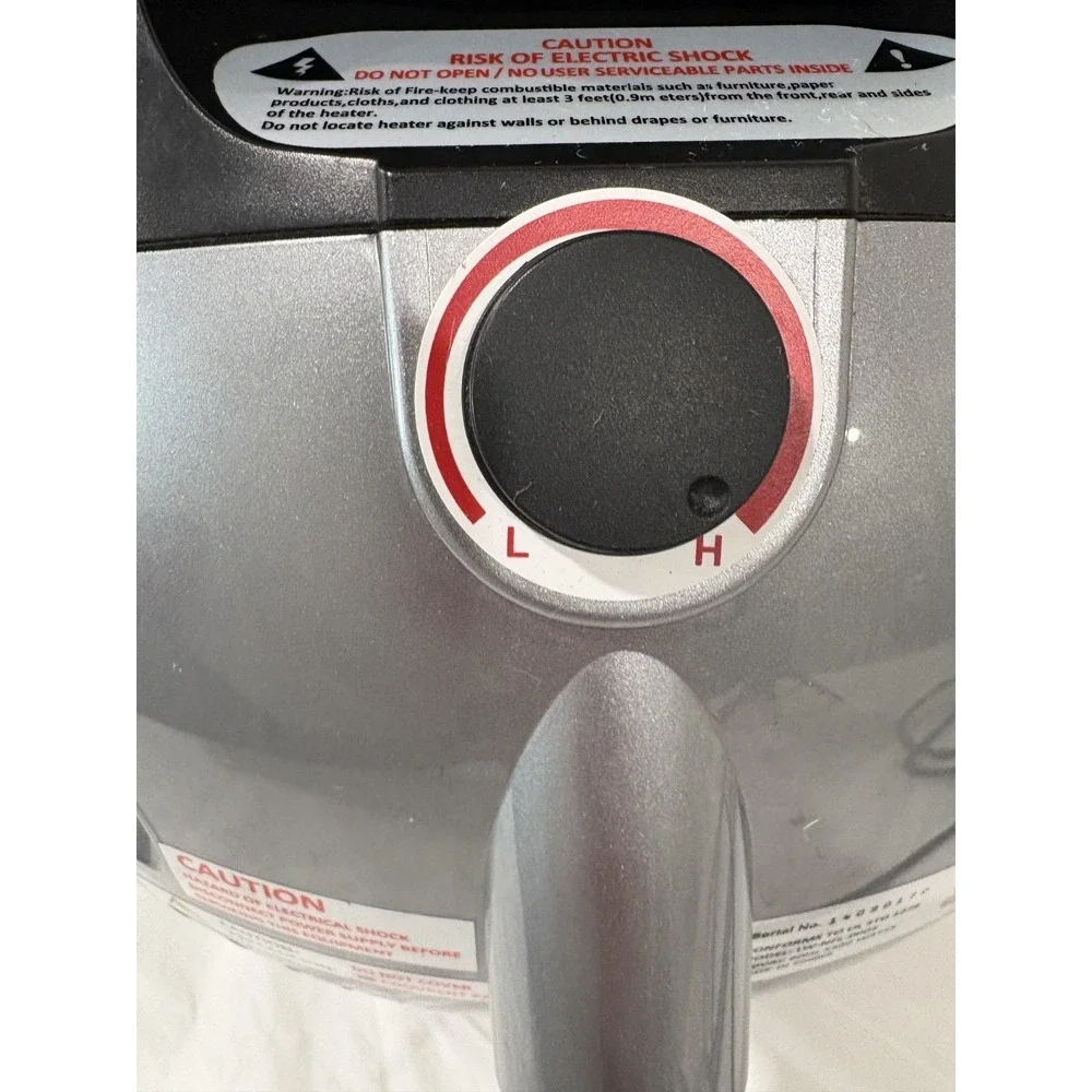 NFL New England Patriots Helmet Infrared Space Heater 600W-1200W TESTED & WORKS!