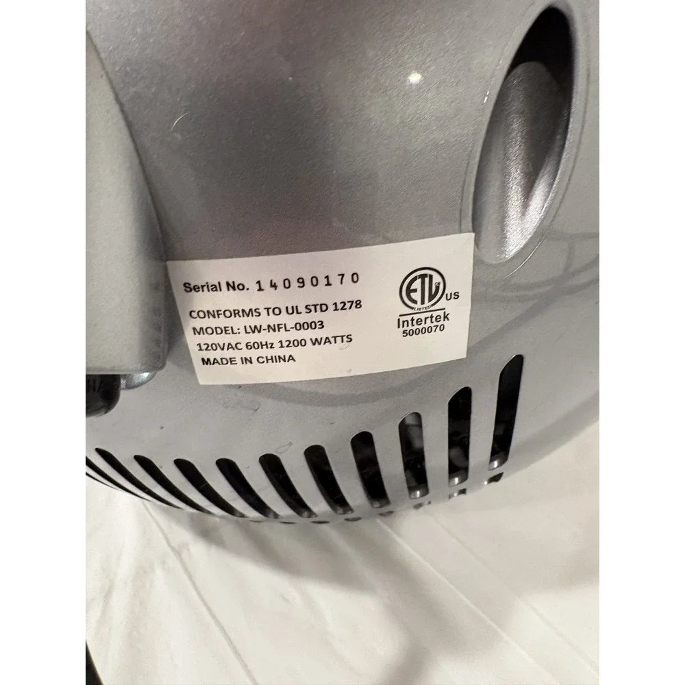 NFL New England Patriots Helmet Infrared Space Heater 600W-1200W TESTED & WORKS!