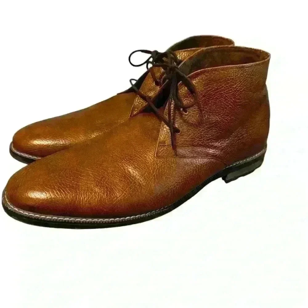 Carlo Miranda Men’s Chukka Boots Size 12