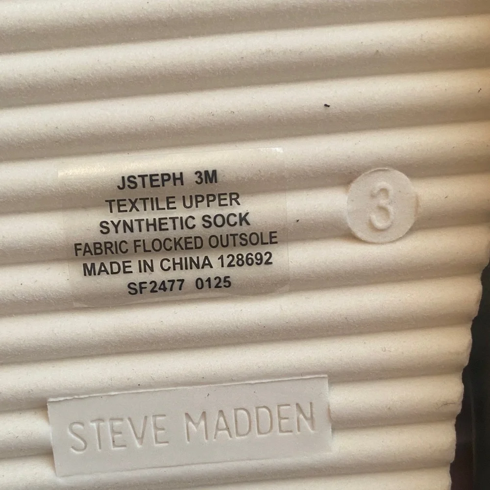 Steve Madden chic metallic