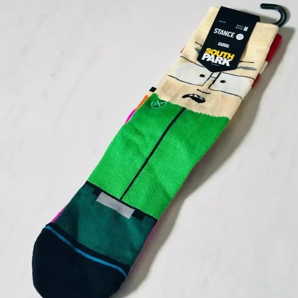 South Park - Mr. Garrison - Medium Crew Socks NWT Stance - Men 6-8.5 W 8-10.5