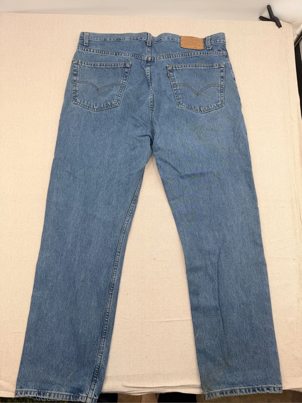 Classic Men's Blue Denim Jeans Levi’s 505 - Timeless Straight Fit